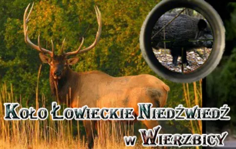 Logo Koła Łowieckiego Niedźwiedź
