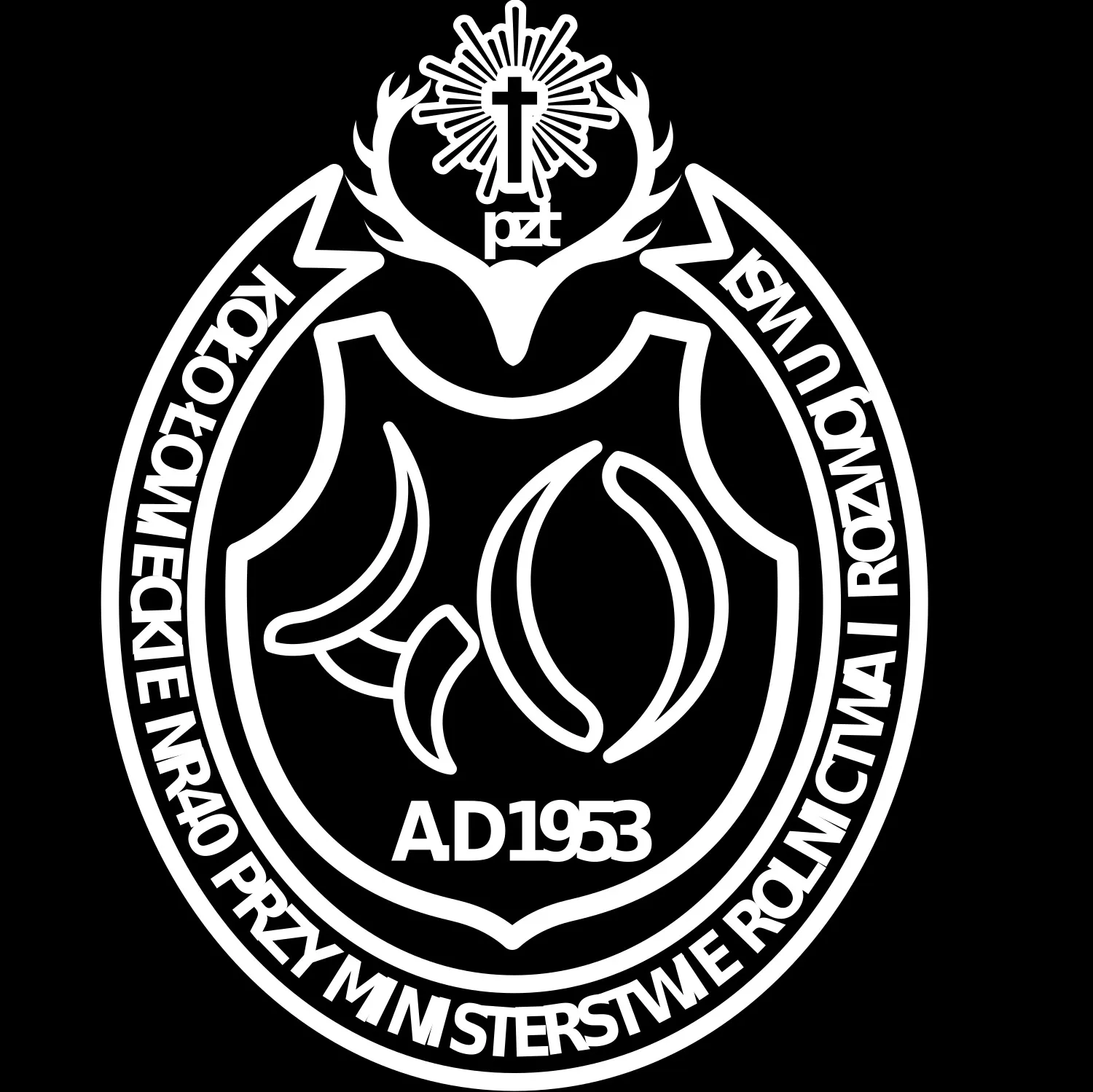 Logo Koła Łowieckiego nr 40 przy Ministerstwie Rolnictwa i Rozwoju Wsi